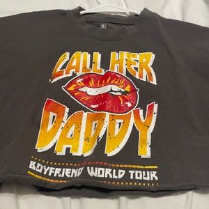 Boyfriend World Tour, Call Her Daddy Crop